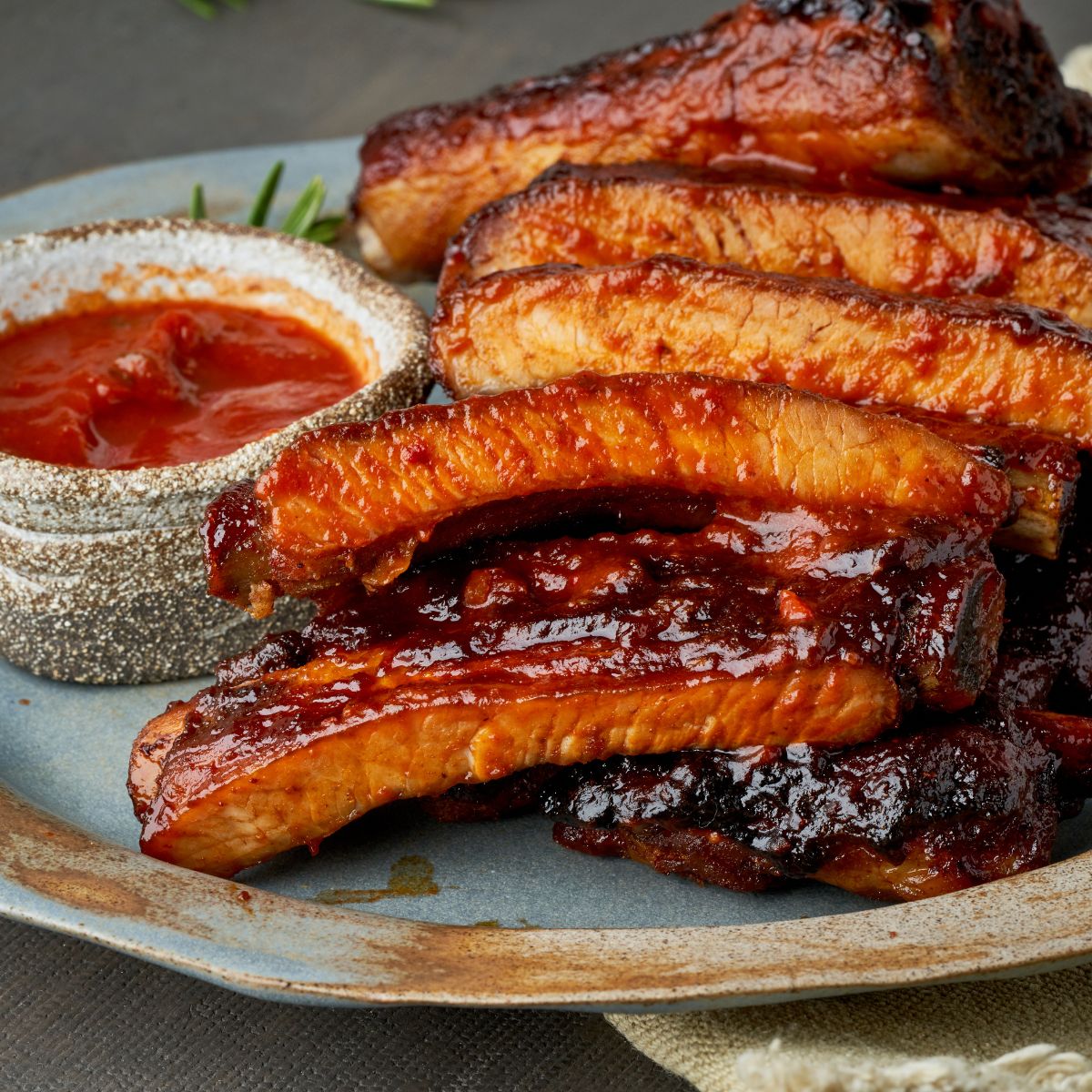 Easy Slow Cooker Ribs Fall Off The Bone BBQ Ribs Recipe Heavenly