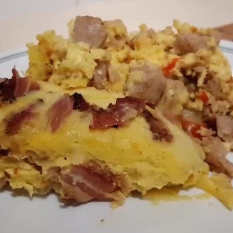 Low Carb Slow Cooker Breakfast Bake