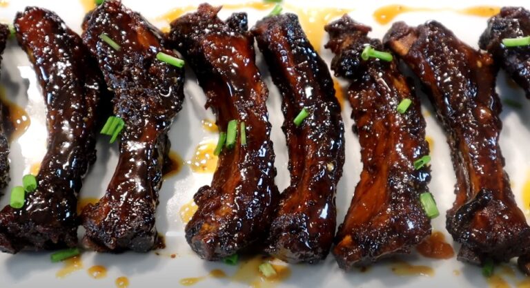 Honey Buffalo Ribs in Slow Cooker - Easy Recipe