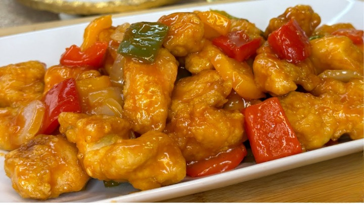 Crockpot Sweet and Sour Chicken