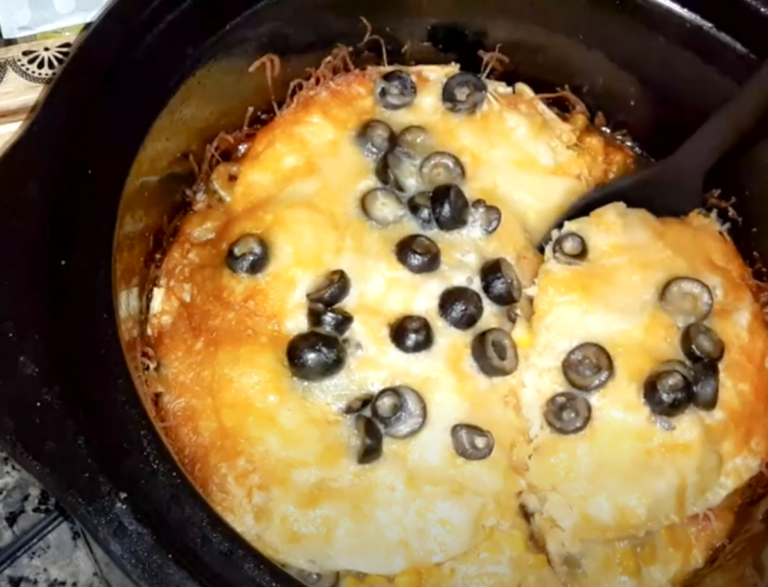 Slow Cooker Taco Casserole