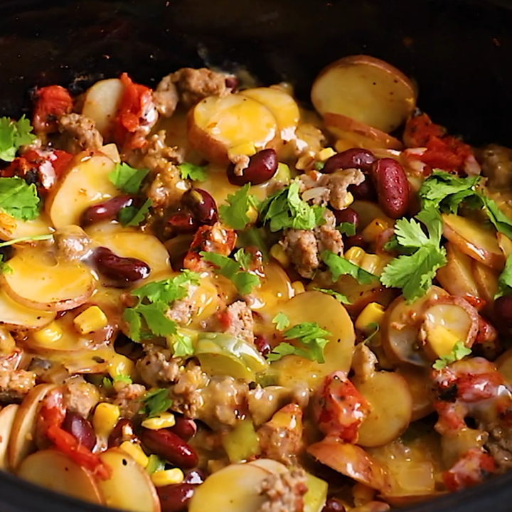 Crockpot Cowboy Casserole