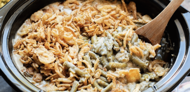 Slow Cooker Green Bean Casserole: A Holiday Essential