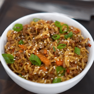 Slow Cooker Beef Ramen