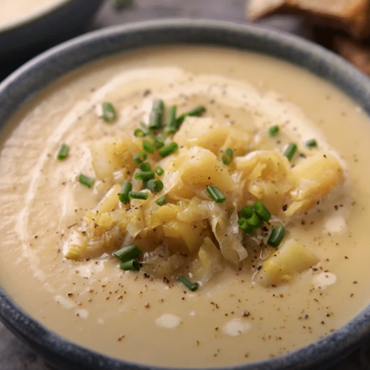 Slow Cooker Potato Leek Soup
