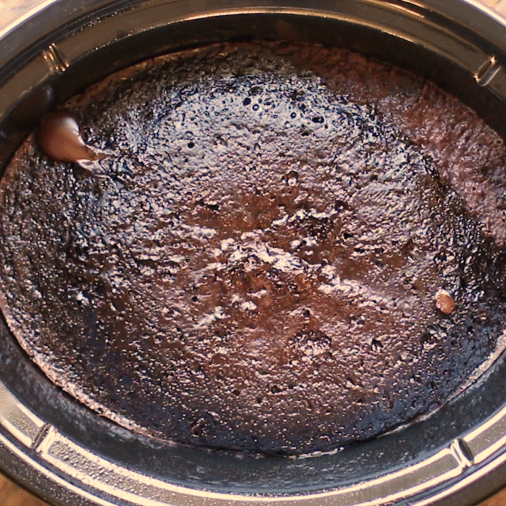 Slow Cooker Chocolate Lava Cake