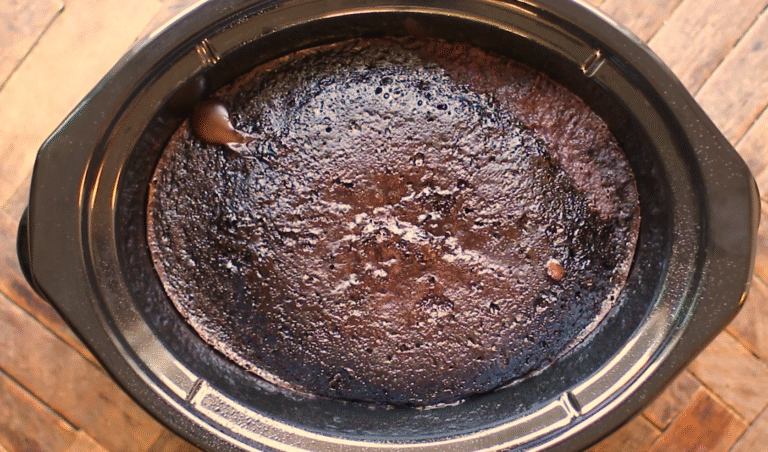 Slow Cooker Chocolate Lava Cake