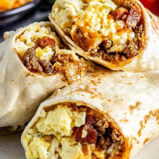 Slow Cooker Breakfast Burritos