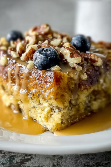 Slow Cooker French Toast Casserole (Overnight)