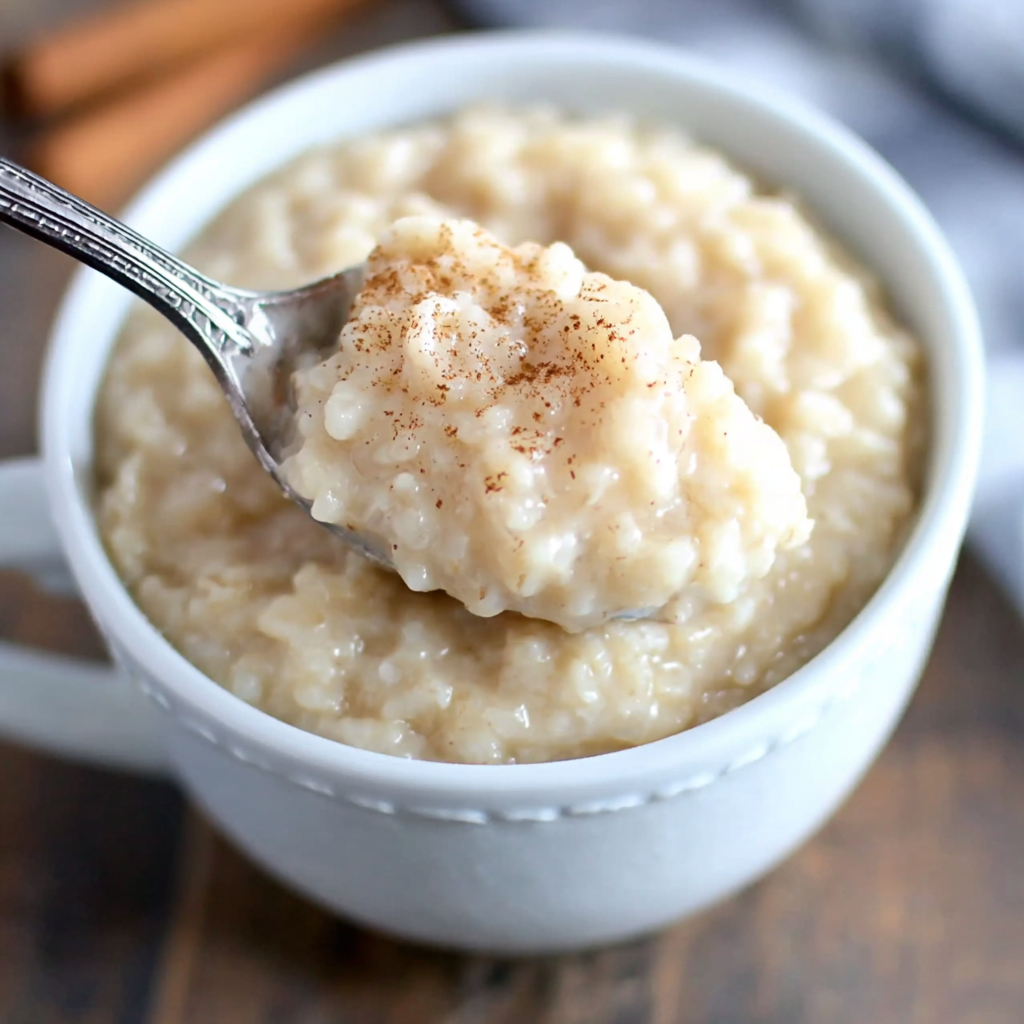 Slow Cooker Rice Pudding