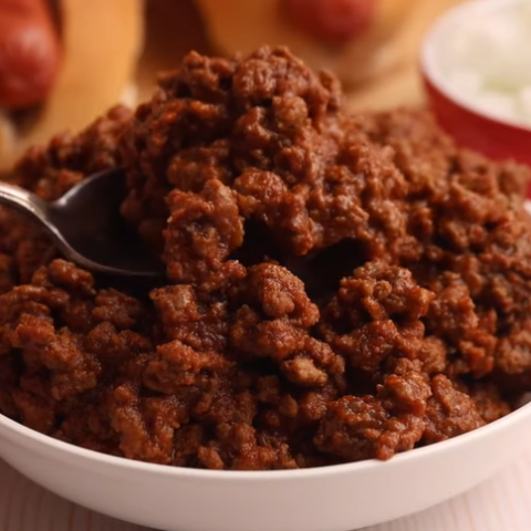Crockpot Hot Dog Chili