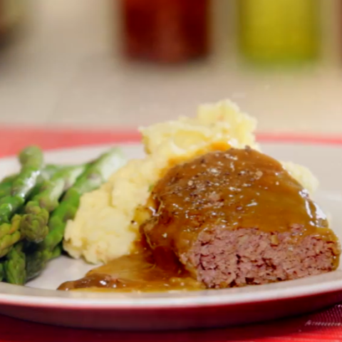 Slow Cooker Salisbury Steak